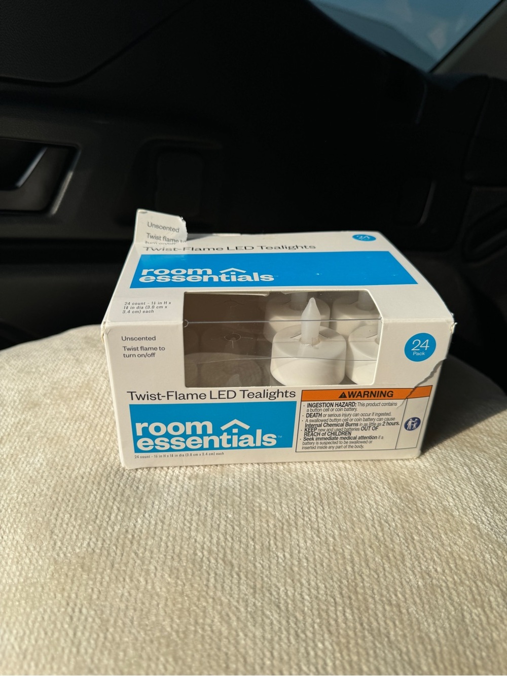 Tea light candles 18 count